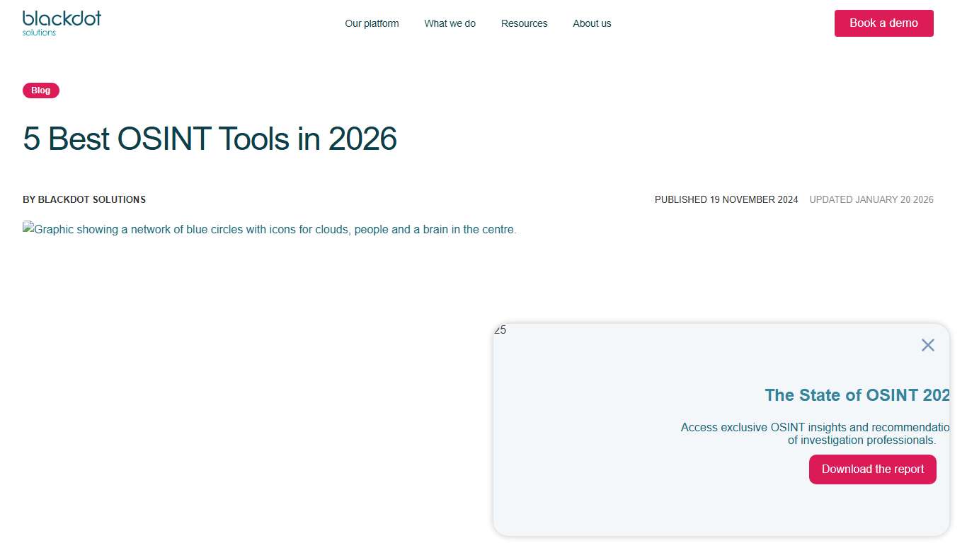 5 Best OSINT Tools in 2026
